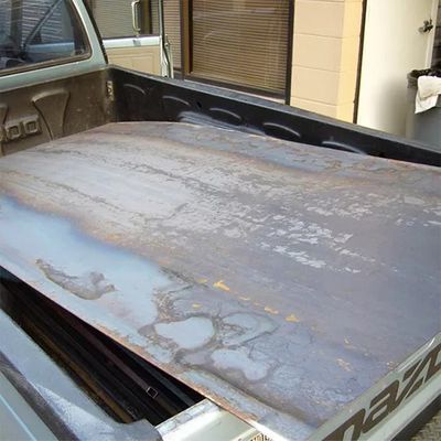 SS400 Q345 Hot Rolled Carbon Steel Sheet Plate 13mm For Construction