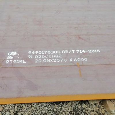 Q345q 40mm Hot Rolled Steel Sheet Alloy Structural