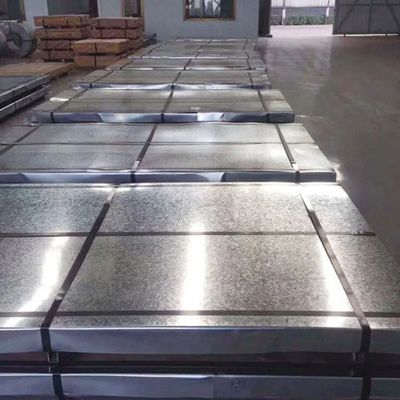ASTM DX51D Galvanized Steel Sheet Plate Hot Dip SGCC Z275 For Household Appliance