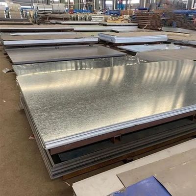AISI Q345B Hot Rolled Gi Galvanized Steel Sheet With Regular Spangle 12 Gauge