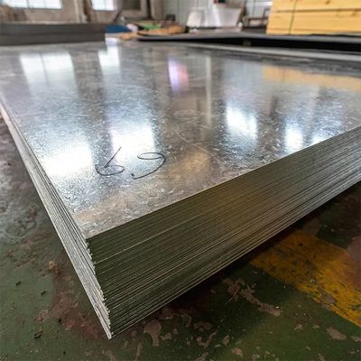 ASTM A36 Galvanized Steel Sheet Zinc Coated Gauge 17 18 Thick Cold Rolled 2300mm