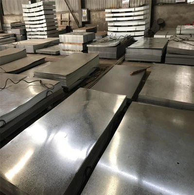 Hot Rolled Aisi G500 Galvanized Steel Sheet Zinc Coating Z30g Mini Spangle