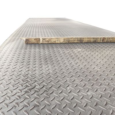 Mild Galvanized Stainless Steel Checkered Steel Plate Bar Grating 2 Mm-8 Mm