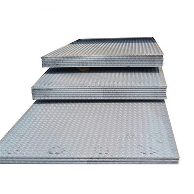 Mild Galvanized Stainless Steel Checkered Steel Plate Bar Grating 2 Mm-8 Mm