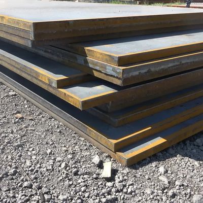Customized Thickness Mild Carbon Hot Rolled Steel Sheet q235 A36 for Boiler
