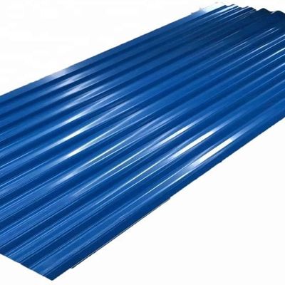 Corrugated Gi Galvanized Steel Sheet PPGI PPGL Colour Coated Roof Plate