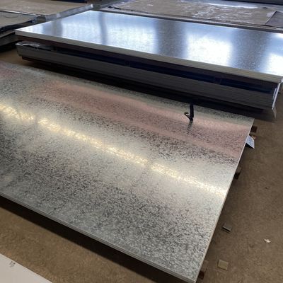 Hot Dipped Plain Zinc Galvanised Steel Sheet 1.5 Mm JIS G3302 Z12 Z18 Z22 Z25