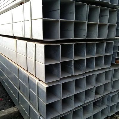ISO Certificate HSS Galvanized Steel Tube Hot Dipped 25 X 25 Inch 16 Gauge