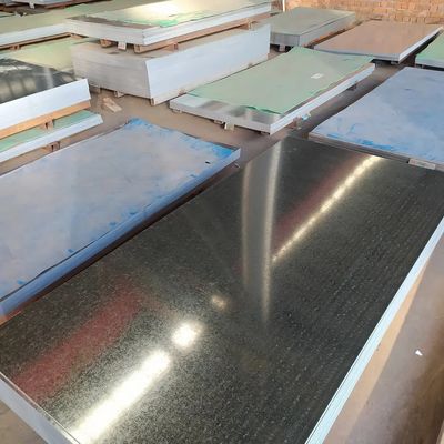 DX51D Z140g Galvanized Steel Sheet 0.12 - 6mm Thickness Metal Irons Plate