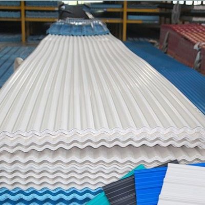 Cold Drawn Color Coated PPGI Corrugated Sheet Galvanized Zinc Roofing Sheet SGCC