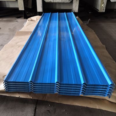Cold Drawn Color Coated PPGI Corrugated Sheet Galvanized Zinc Roofing Sheet SGCC
