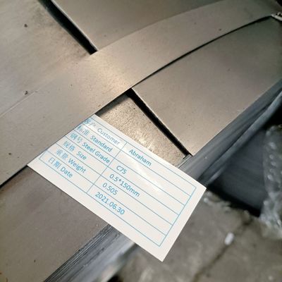 Sae 1075 Ck75 S75c 75# C75 C75s Cold Rolled Steel Strip For Band Saw Blade