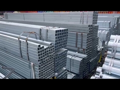 Tabung Persegi Galvanis Seamless Gi Pipa Baja Tubular AISI Q345 Q235 20 #